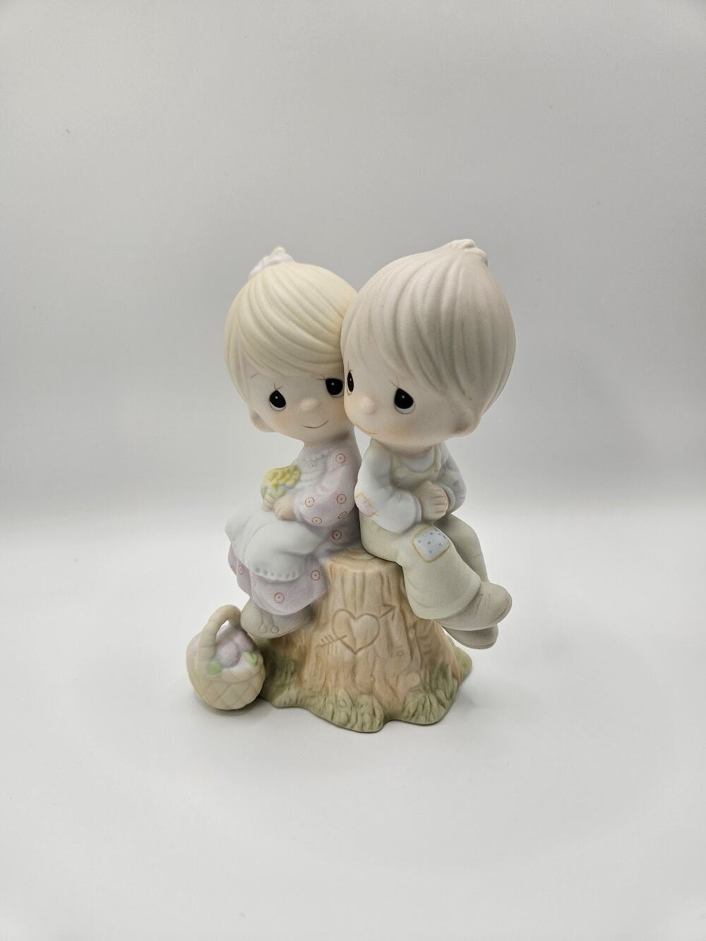 Precious Moment Love One Another E-1376 1978 Original 21 Jonathan David Figurine